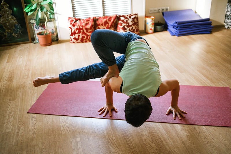 Yoga poses for relaxation